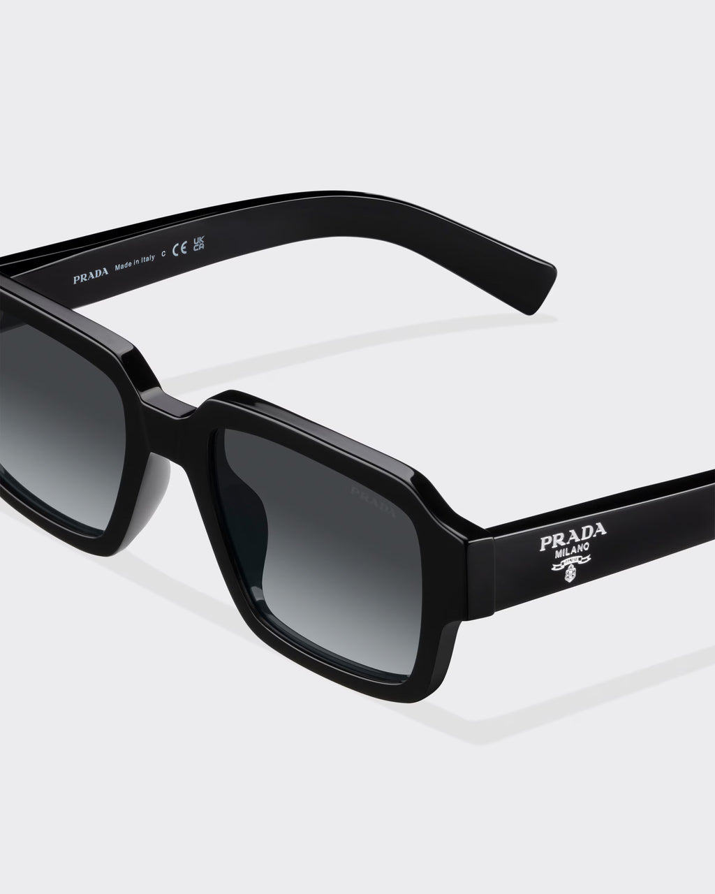 Sunglasses with Prada logo ColorGraphite Gradient Lenses RUNWAY DELUXE