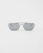 Sunglasses with Prada logo ColorDark Chrome Lenses RUNWAY DELUXE