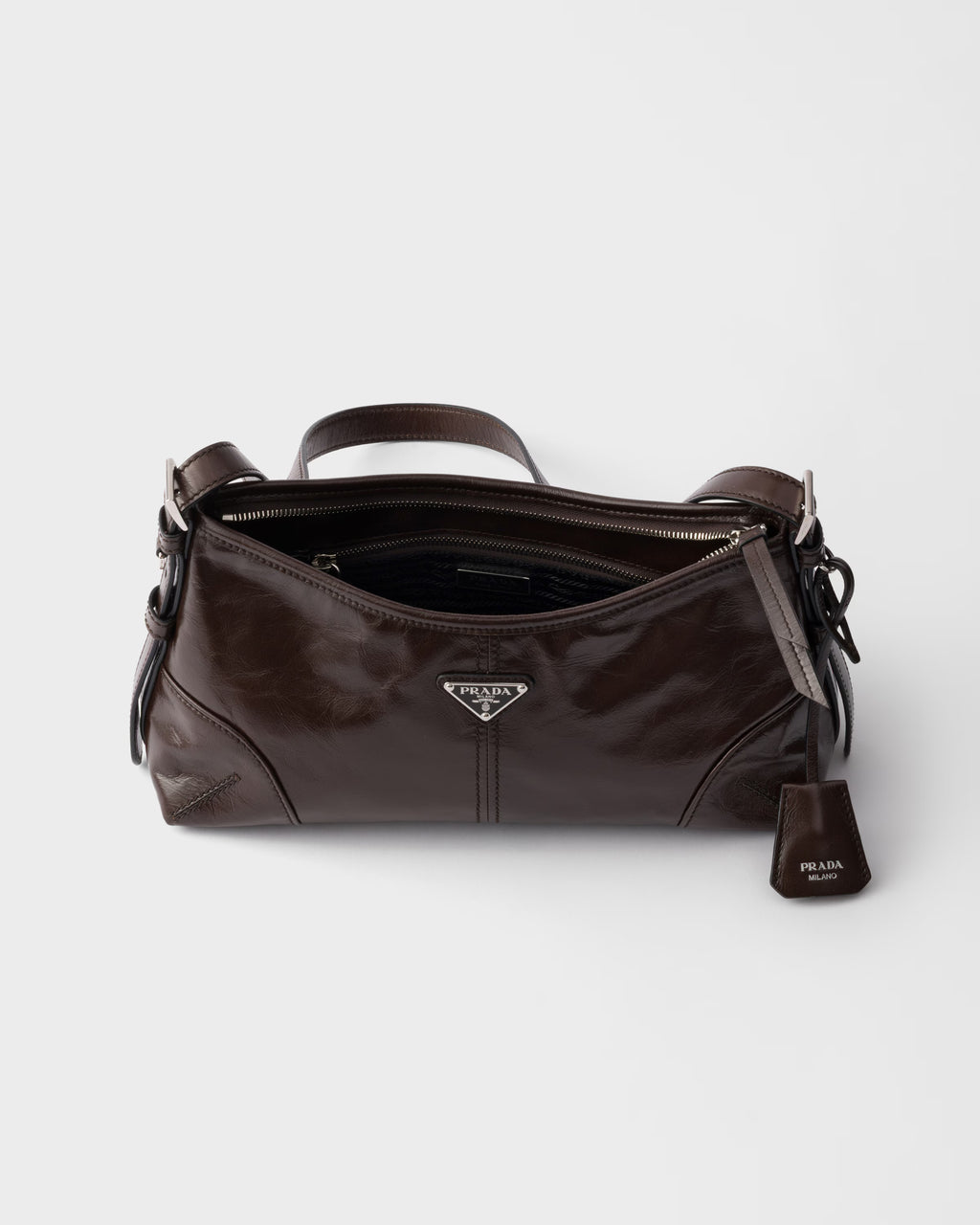Prada Aimèe medium leather shoulder bag RUNWAY DELUXE