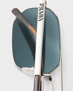 Sunglasses with Prada logo ColorDark Chrome Lenses RUNWAY DELUXE