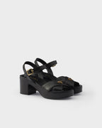 Nappa leather platform sandals RUNWAY DELUXE