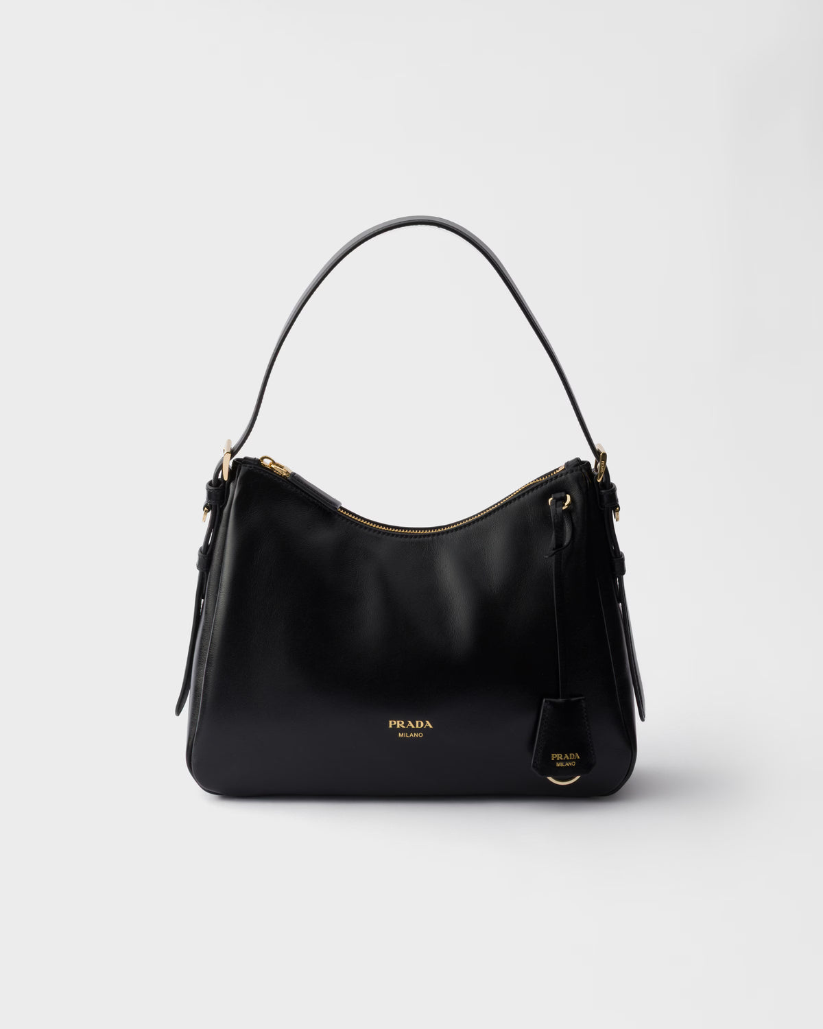 Prada Aimée medium leather shoulder bag RUNWAY DELUXE