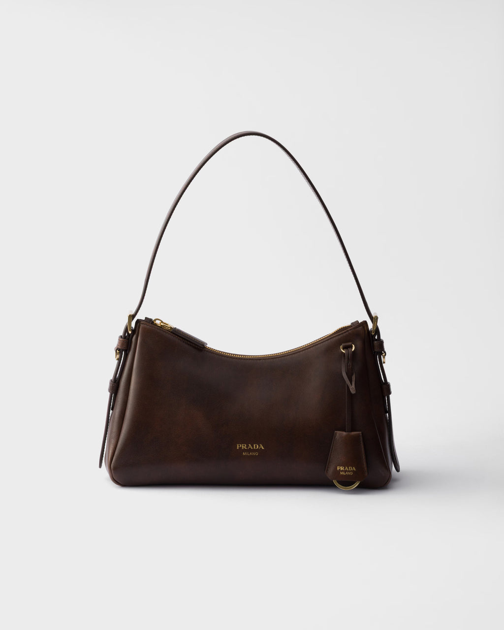 Prada Aimée medium leather shoulder bag RUNWAY DELUXE