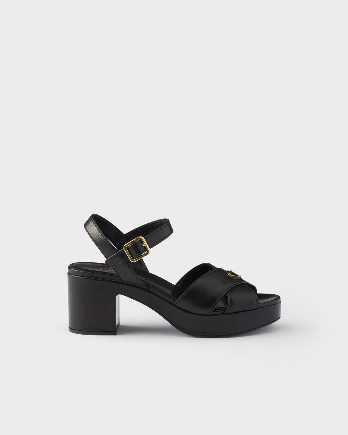 Nappa leather platform sandals RUNWAY DELUXE