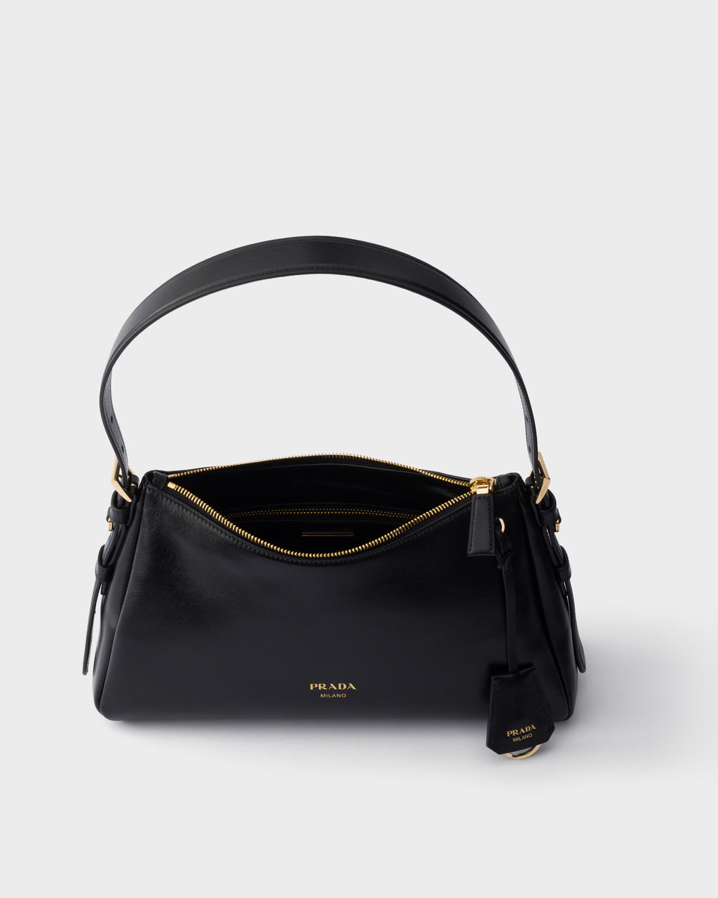 Prada Aimée medium leather shoulder bag RUNWAY DELUXE