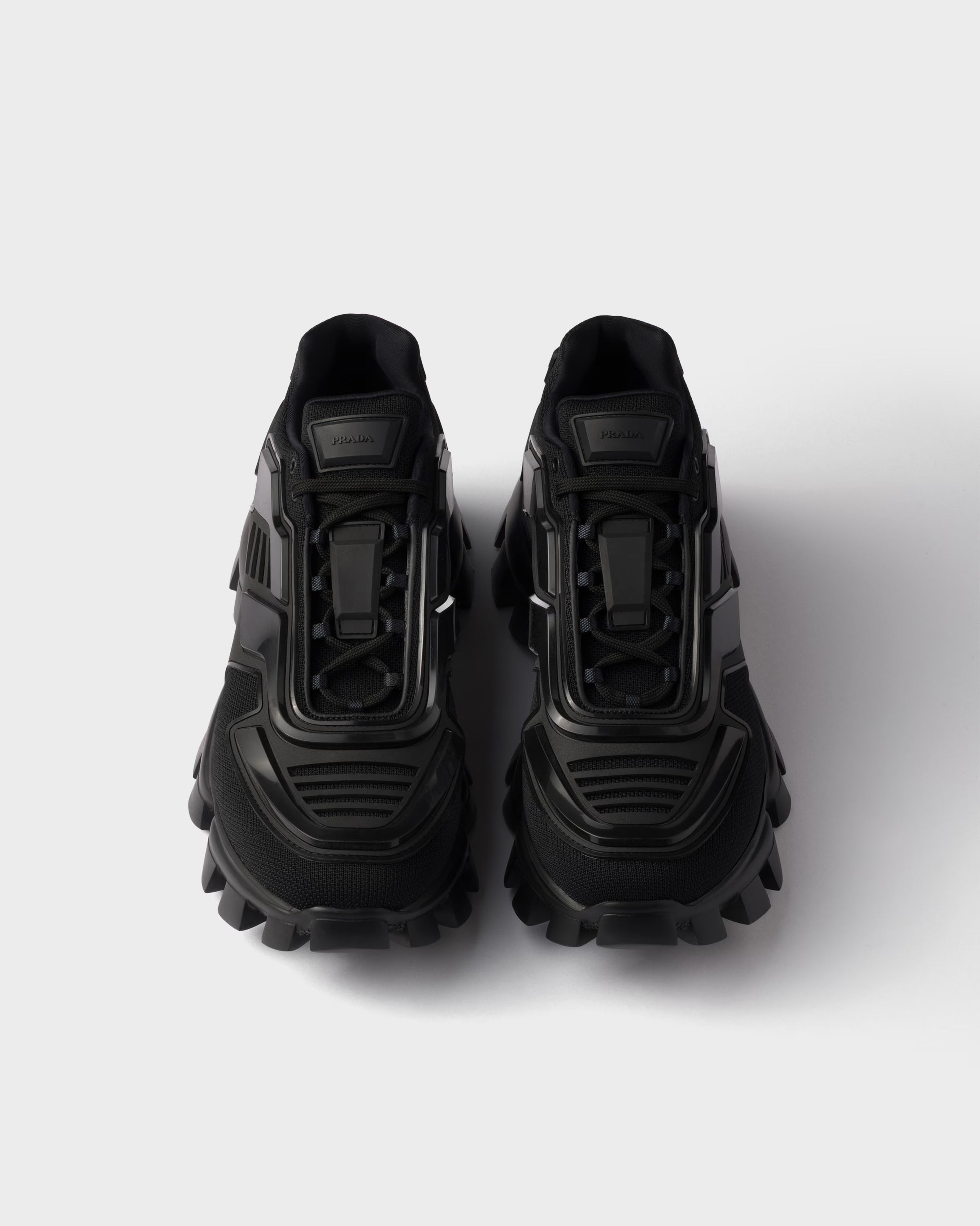 Prada Cloudbust Thunder knit fabric sneakers