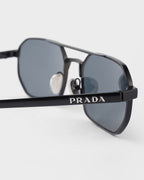 Sunglasses with Prada logo ColorGraphite lenses RUNWAY DELUXE