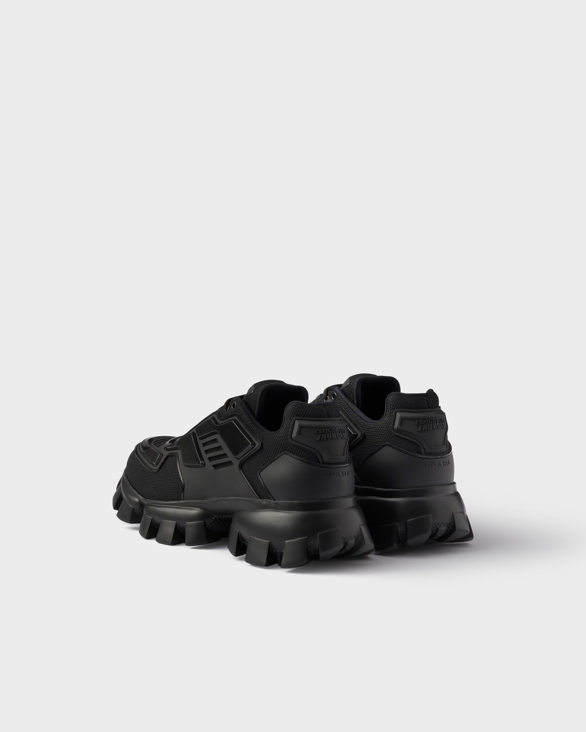 Prada Cloudbust Thunder knit fabric sneakers
