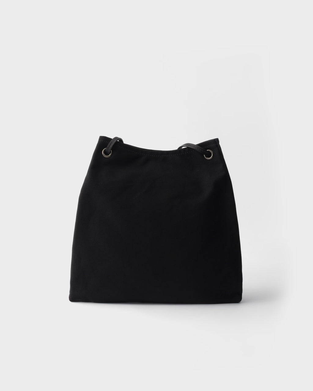 Prada Route large canvas and leather bag RUNWAY DELUXE