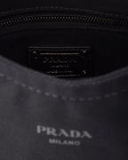Prada Route large canvas and leather bag RUNWAY DELUXE