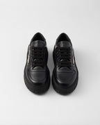 Leather sneakers