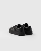 Leather sneakers