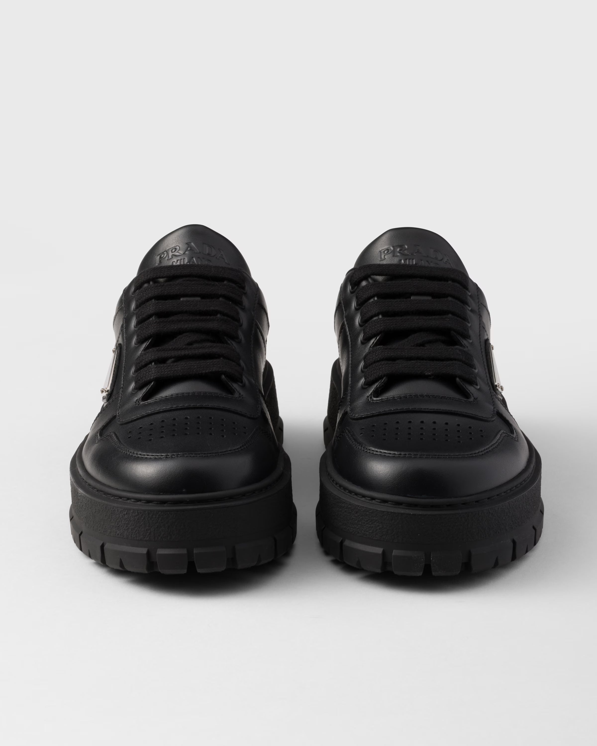Leather sneakers