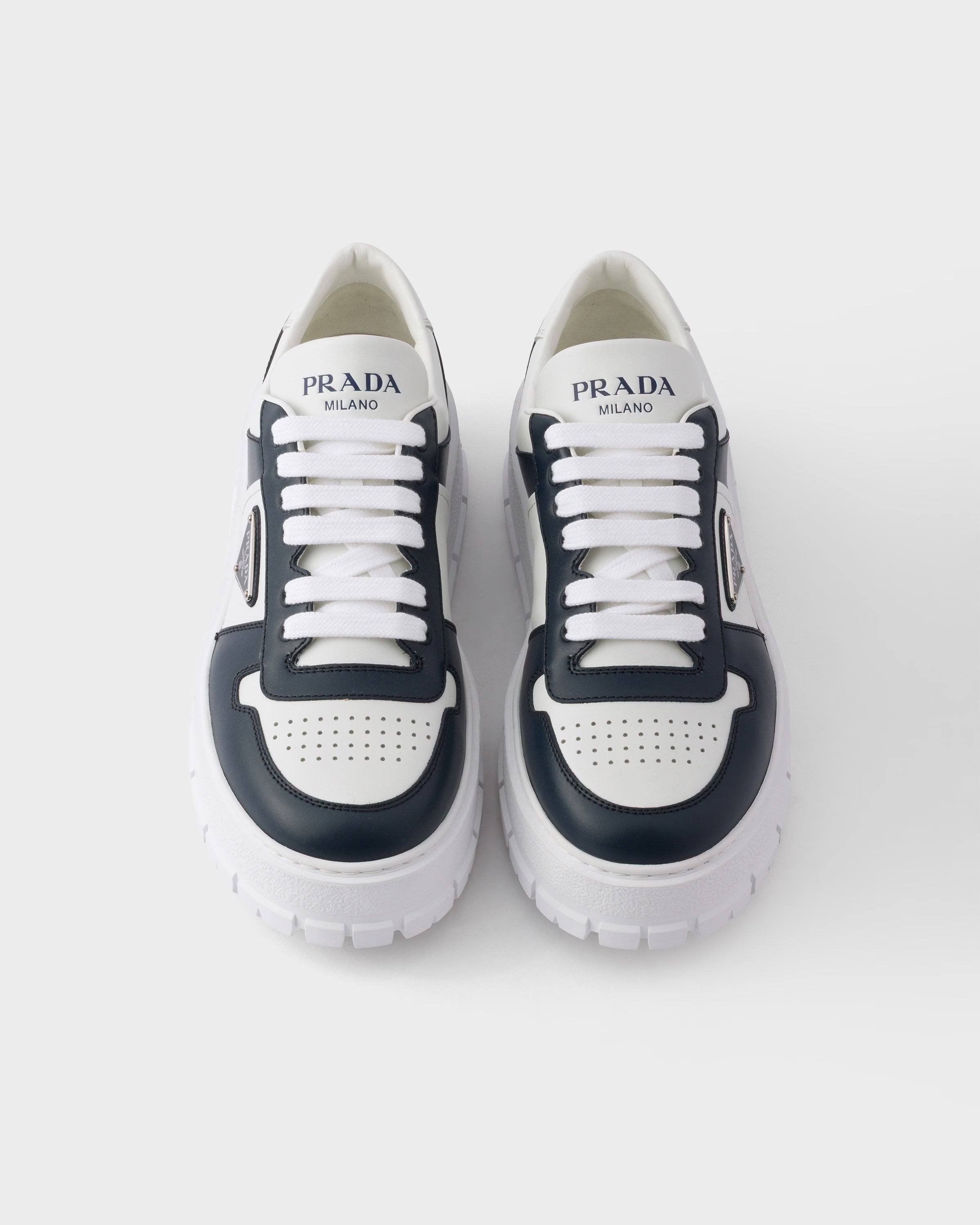 Leather sneakers
