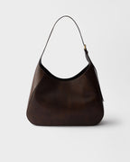 Prada Boogie large leather bag RUNWAY DELUXE