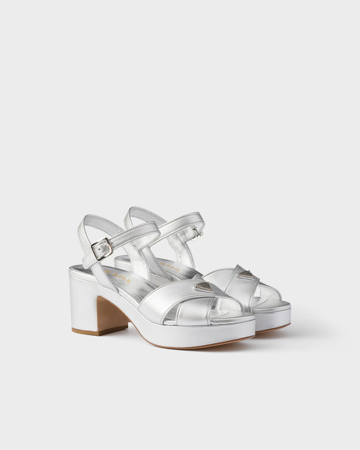 Nappa leather platform sandals RUNWAY DELUXE