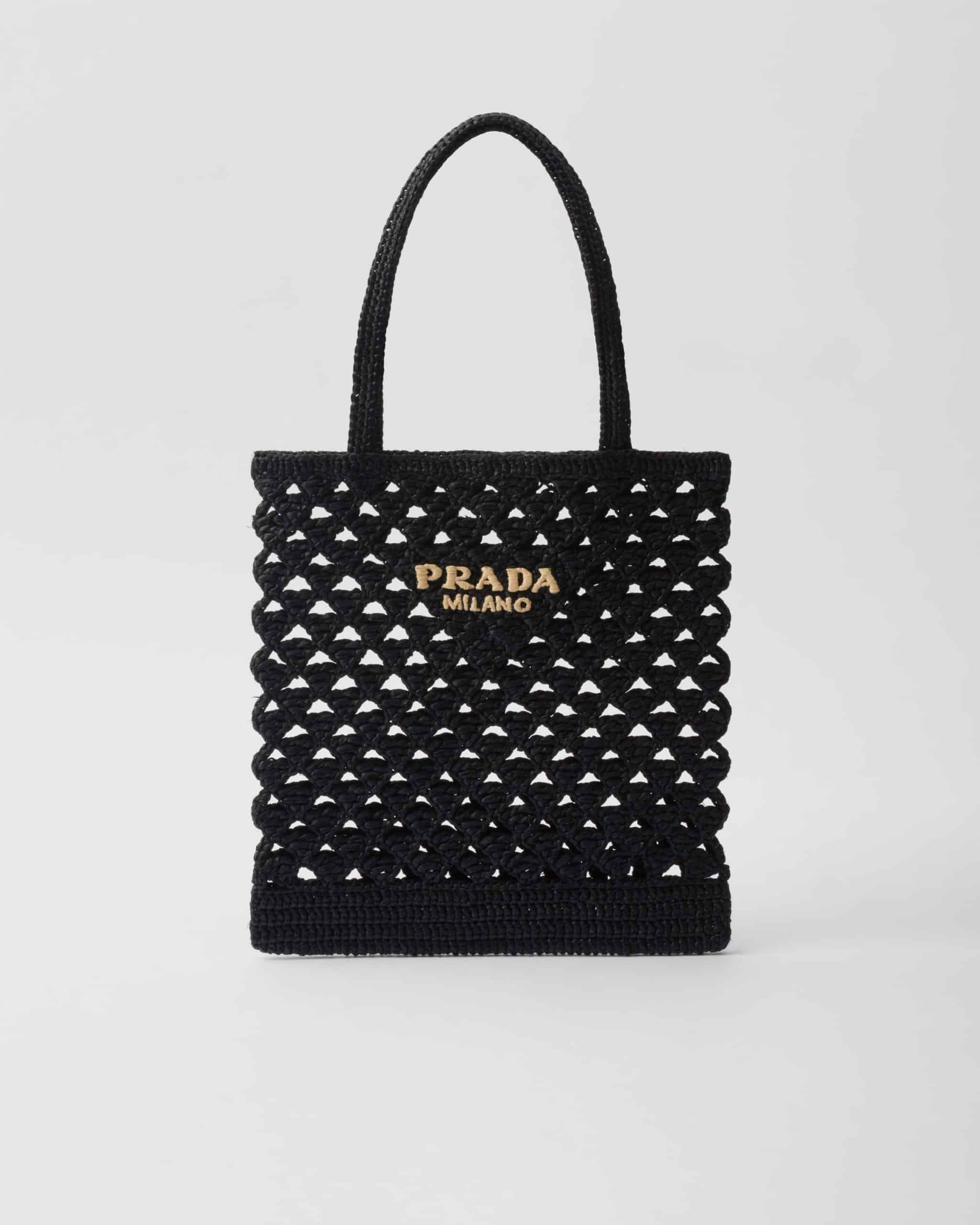 Crochet tote bag