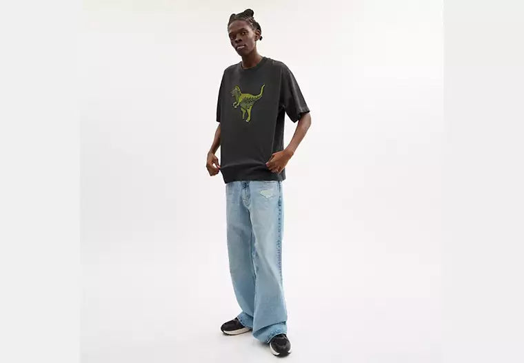 Rexy Relaxed Fit T-Shirt In Organic Cotton RUNWAY DELUXE