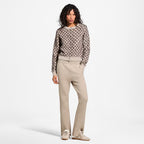 Brushed Monogram Cardigan RUNWAY DELUXE