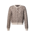 Brushed Monogram Cardigan RUNWAY DELUXE