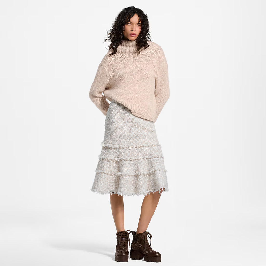 Draped Collar Pullover RUNWAY DELUXE