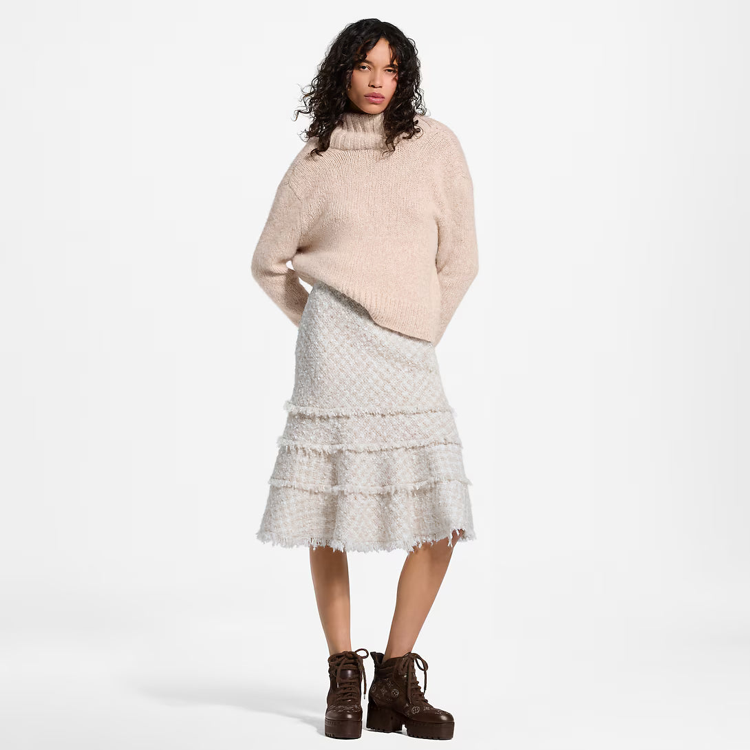 Draped Collar Pullover RUNWAY DELUXE