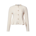 Flared Terry Cardigan RUNWAY DELUXE