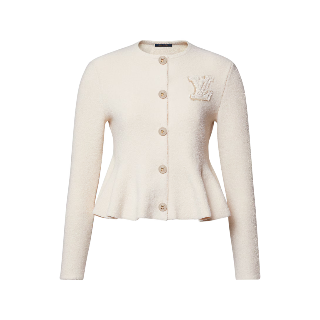 Flared Terry Cardigan RUNWAY DELUXE