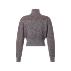 Graphic Knit Zip-Up Jacket RUNWAY DELUXE