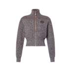 Graphic Knit Zip-Up Jacket RUNWAY DELUXE