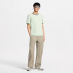 Hidden Monogram Jacquard Short-Sleeved Crewneck RUNWAY DELUXE