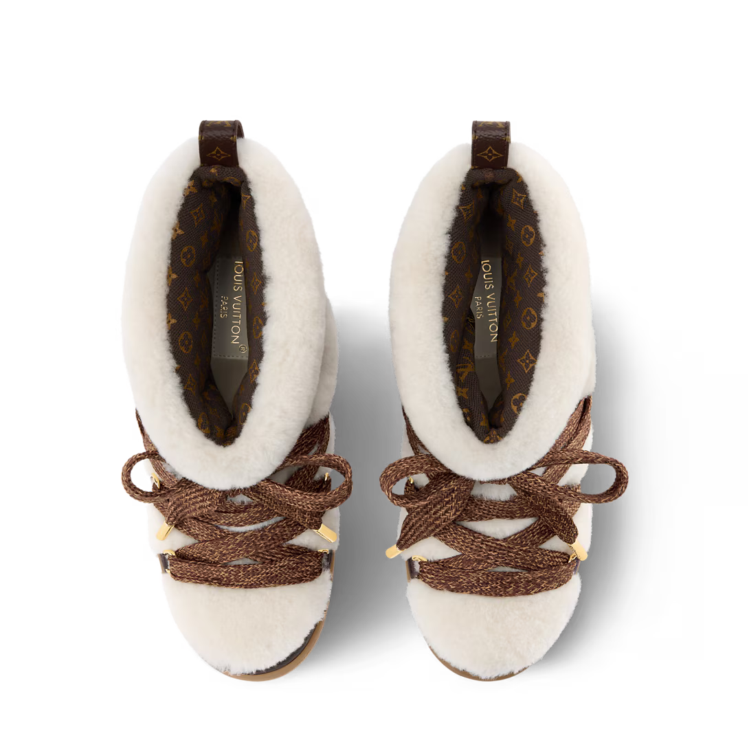 LV Cloud Lace-Up Ankle Boot Sneaker