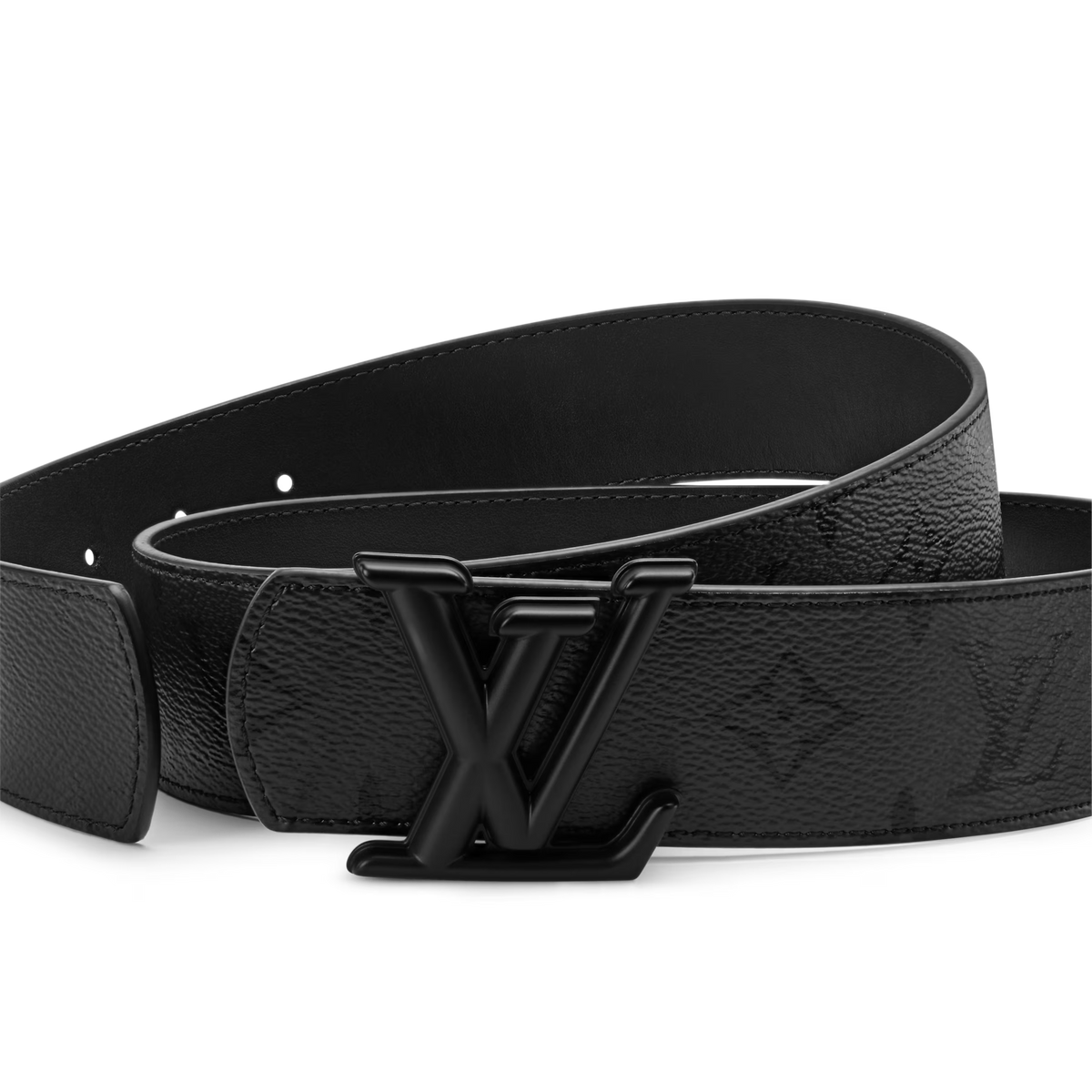 LV Dimension Monogram Midnight 40mm Reversible Belt RUNWAY DELUXE