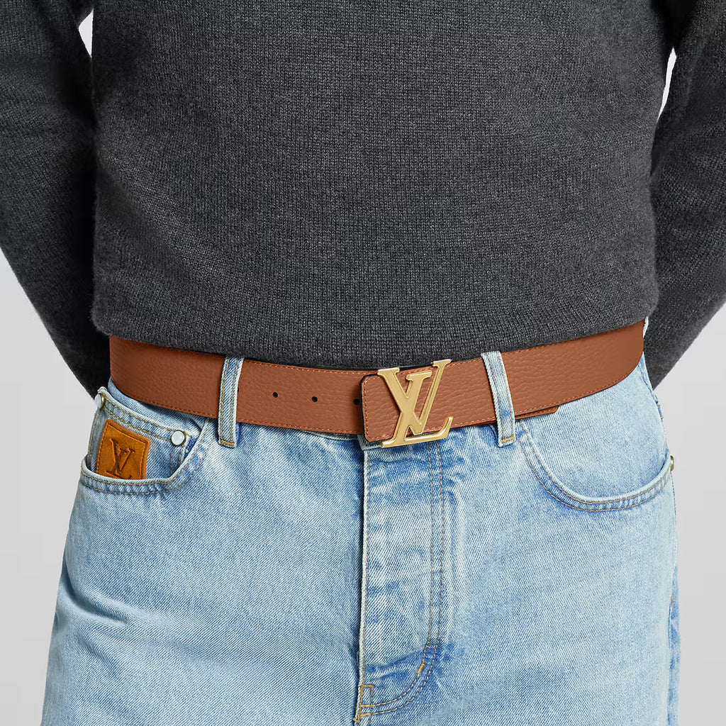 LV Initiales 40mm Reversible RUNWAY DELUXE