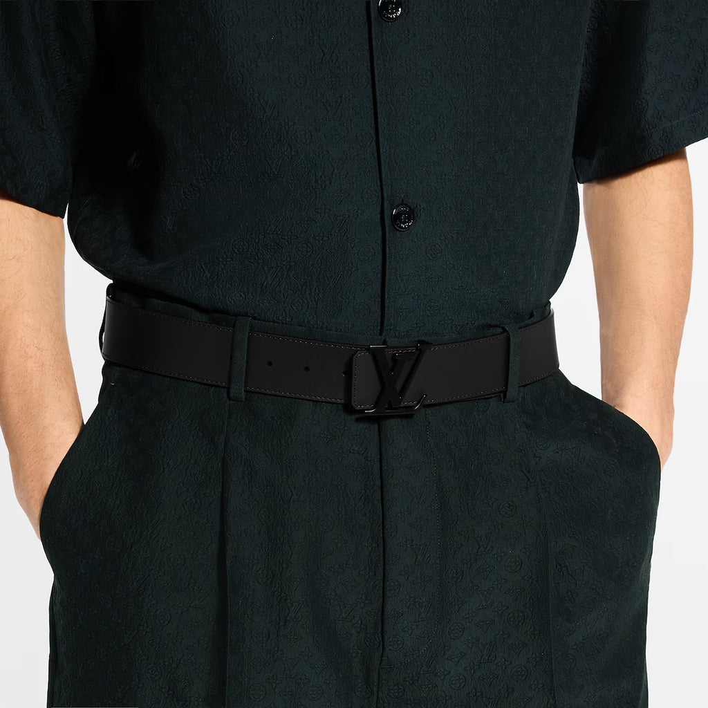 LV Initiales Midnight 40mm Reversible Belt RUNWAY DELUXE