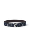 LV Initiales Monogram Denim 40mm Belt RUNWAY DELUXE