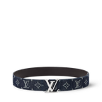 LV Initiales Monogram Denim 40mm Belt RUNWAY DELUXE