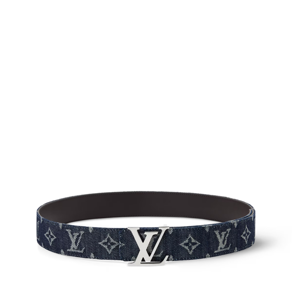 LV Initiales Monogram Denim 40mm Belt RUNWAY DELUXE