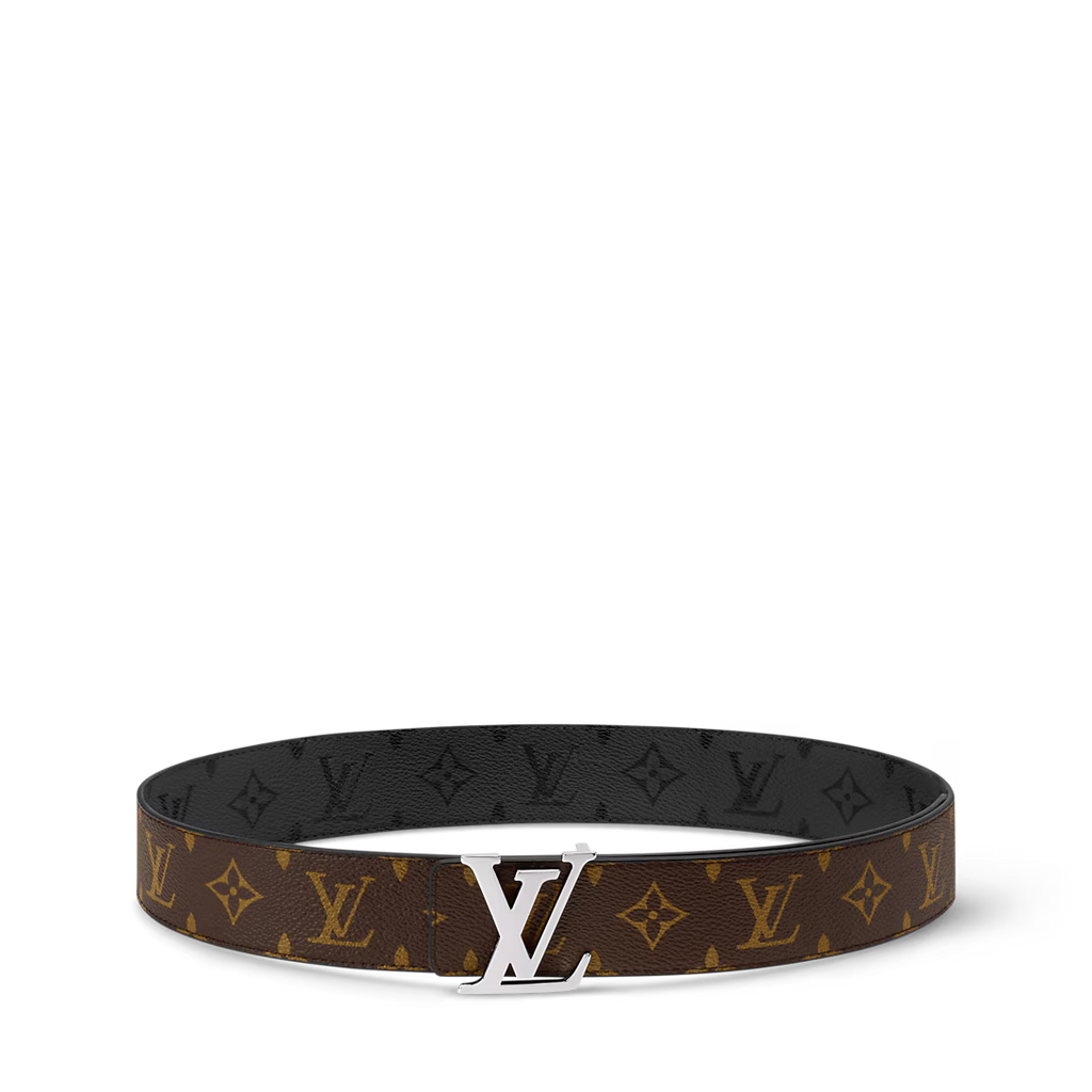 LV initiales Monogram Midnight 40mm Reversible Belt RUNWAY DELUXE