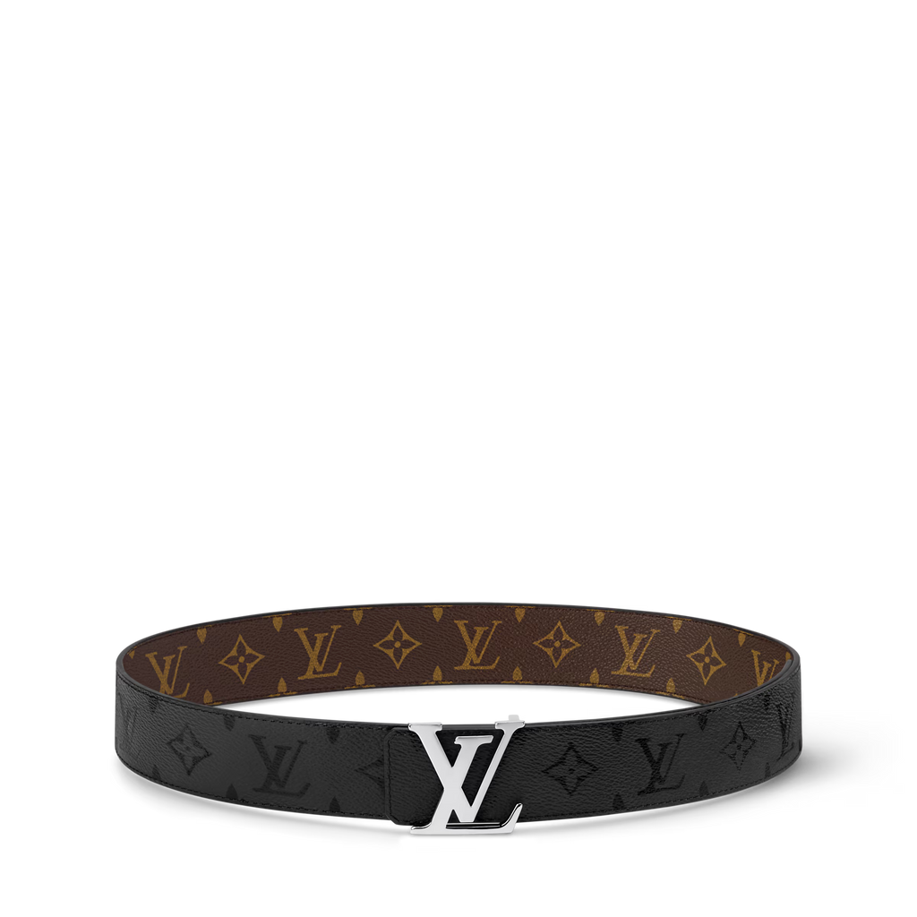 LV initiales Monogram Midnight 40mm Reversible Belt RUNWAY DELUXE