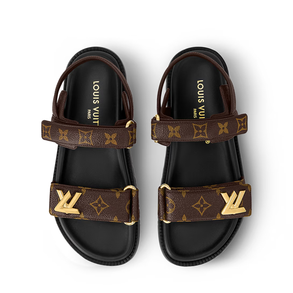 LV Sunset Flat Comfort Sandal