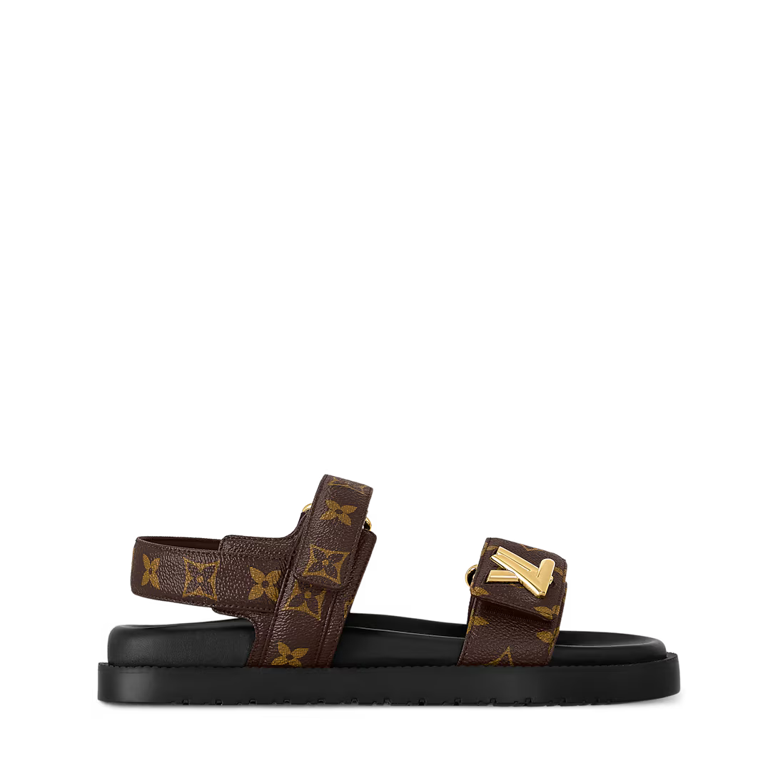 LV Sunset Flat Comfort Sandal