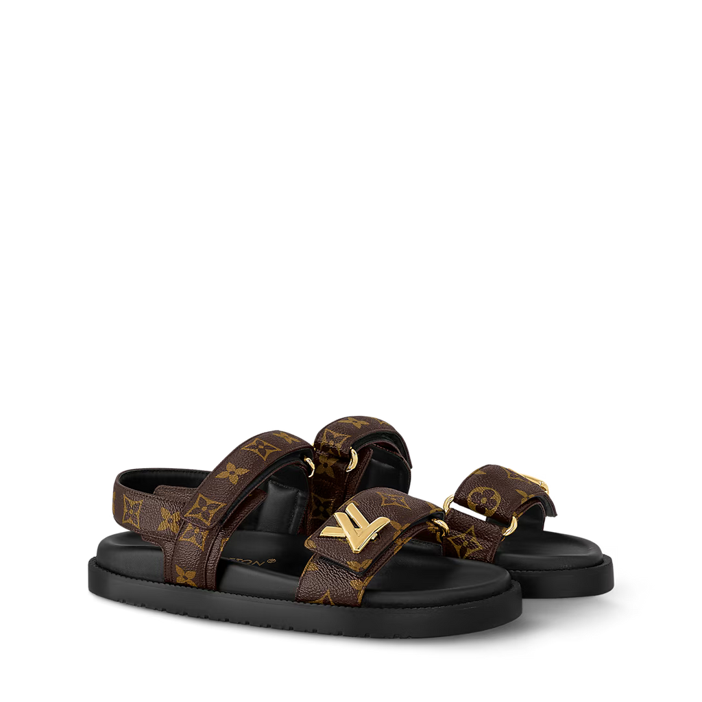 LV Sunset Flat Comfort Sandal