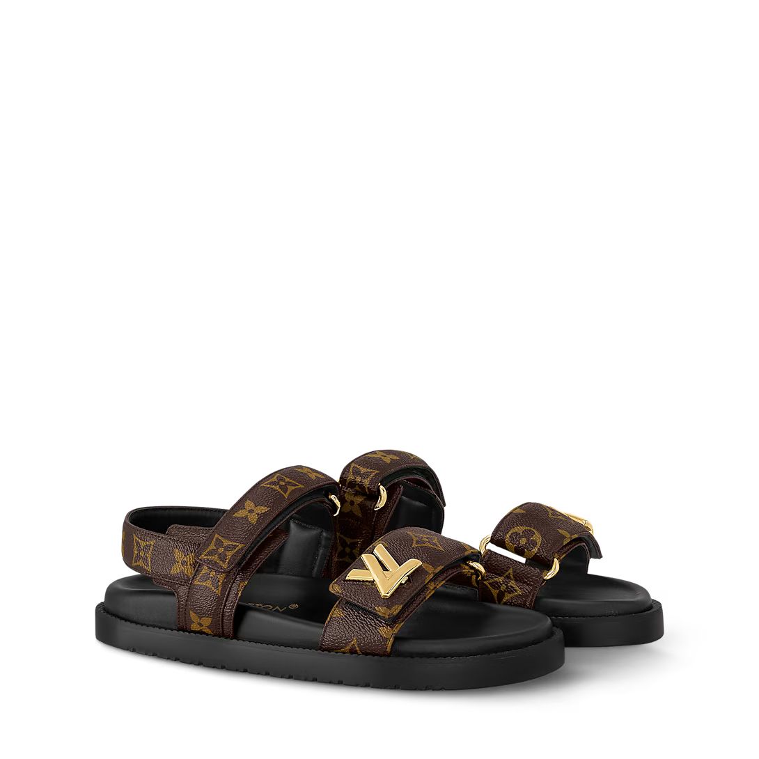 LV Sunset Flat Comfort Sandal