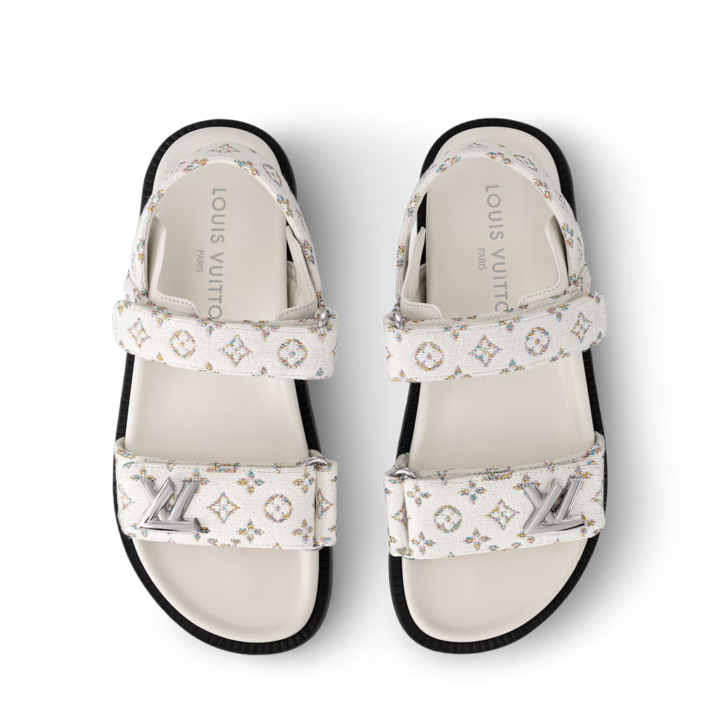LV Sunset Flat Comfort Sandal