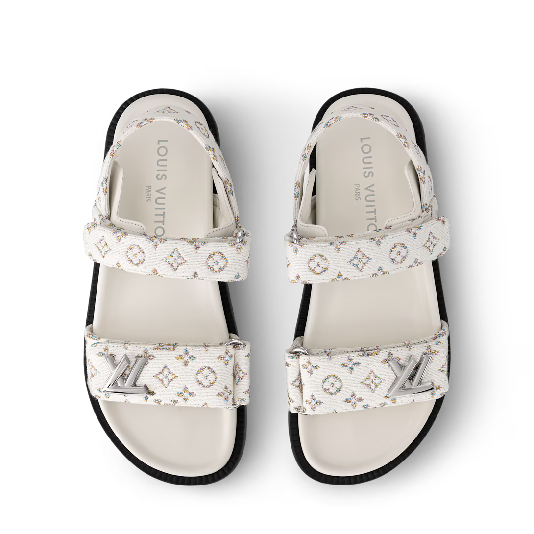 LV Sunset Flat Comfort Sandal