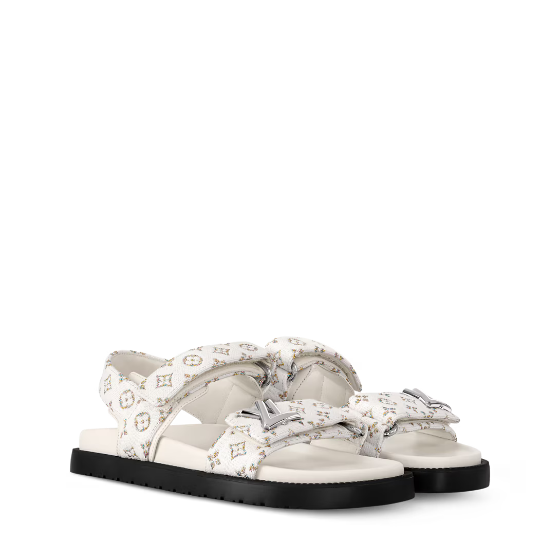 LV Sunset Flat Comfort Sandal