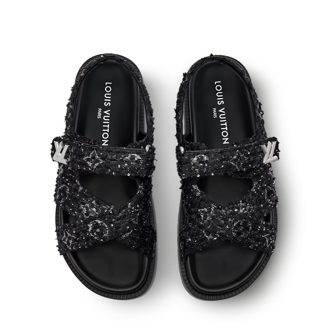 LV Sunset Flat Comfort Sandal