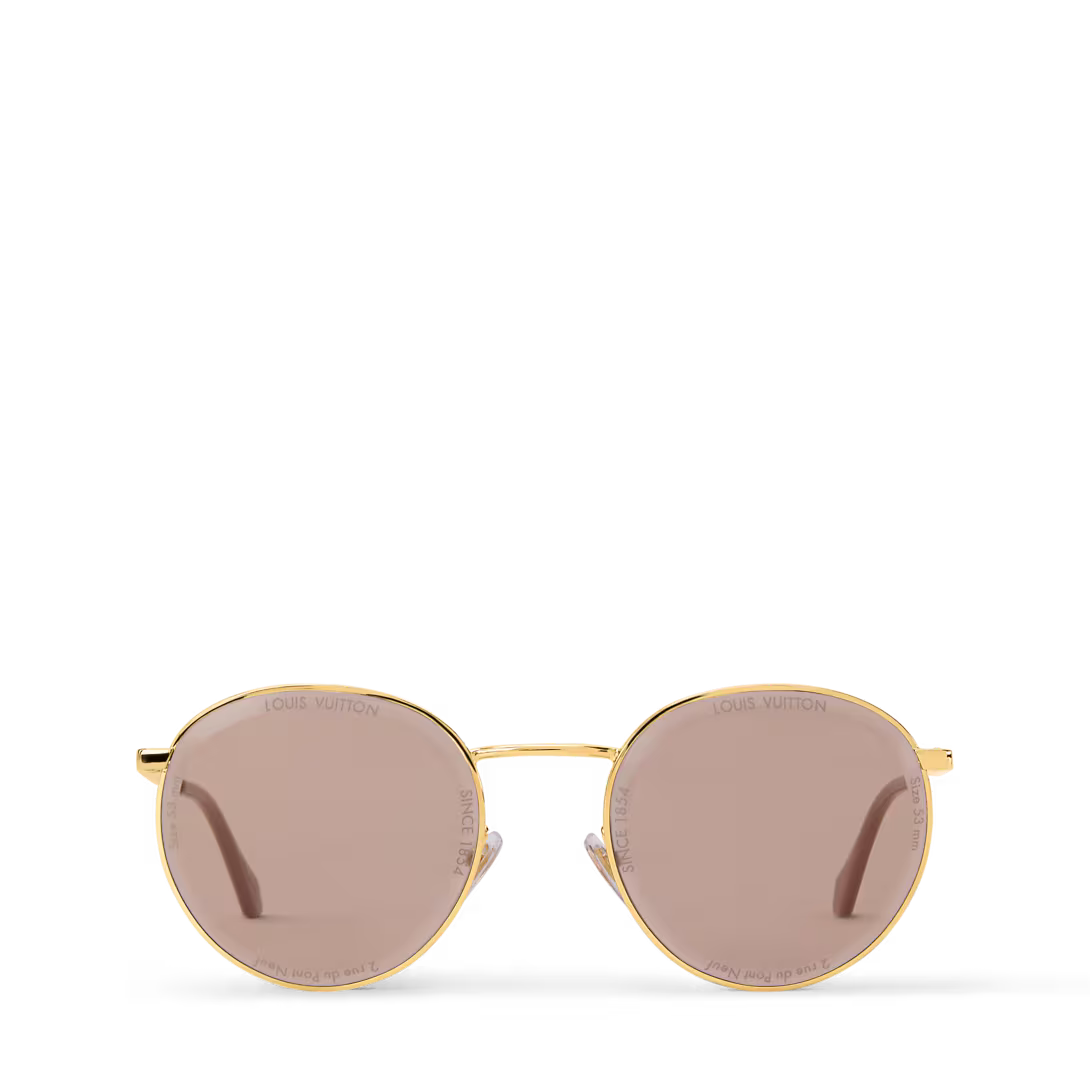 LV Super Vision Light Round Sunglasses RUNWAY DELUXE