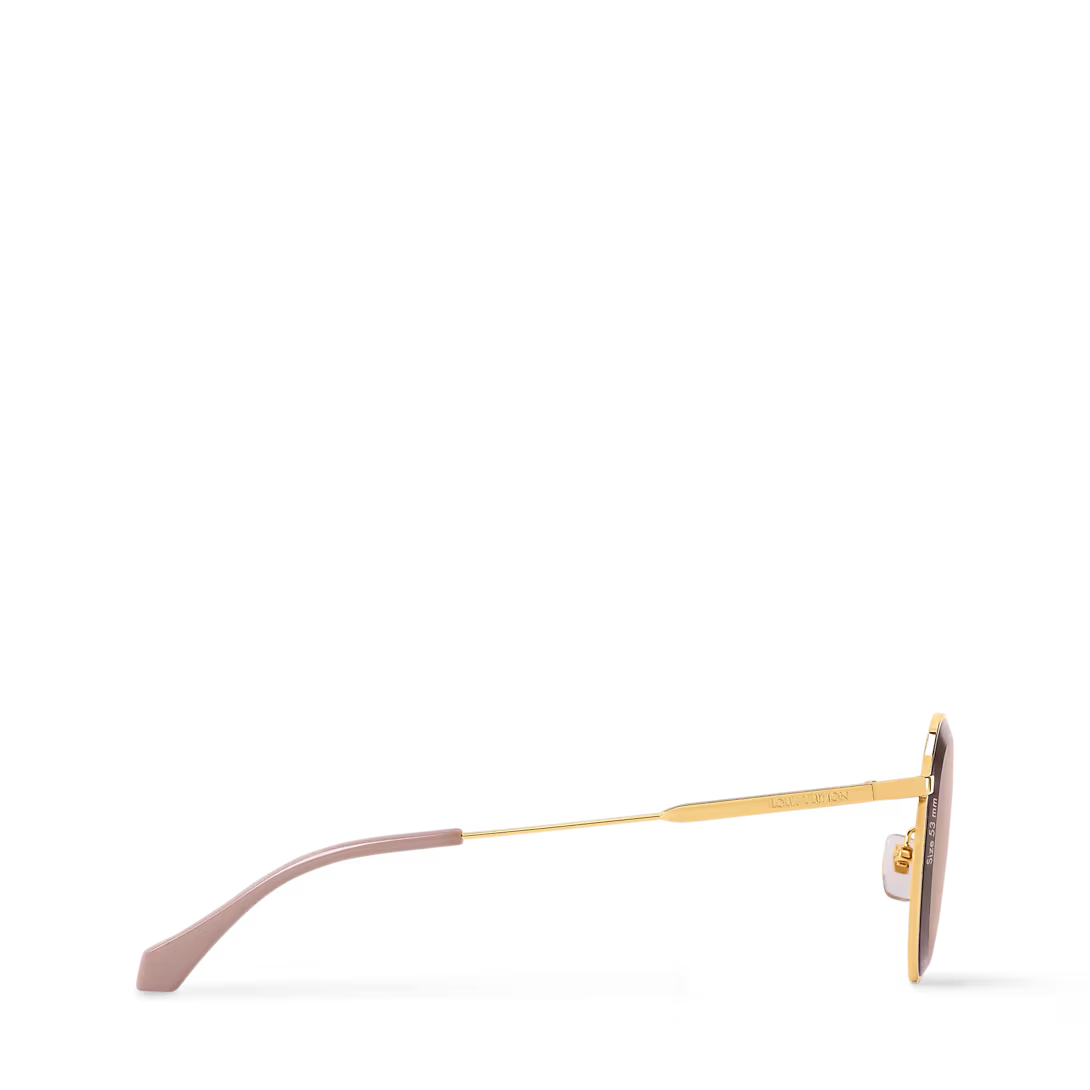 LV Super Vision Light Round Sunglasses RUNWAY DELUXE